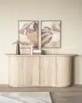 sfeerfoto Eleonora dressoir Josh 180x50x80 cm eiken naturel