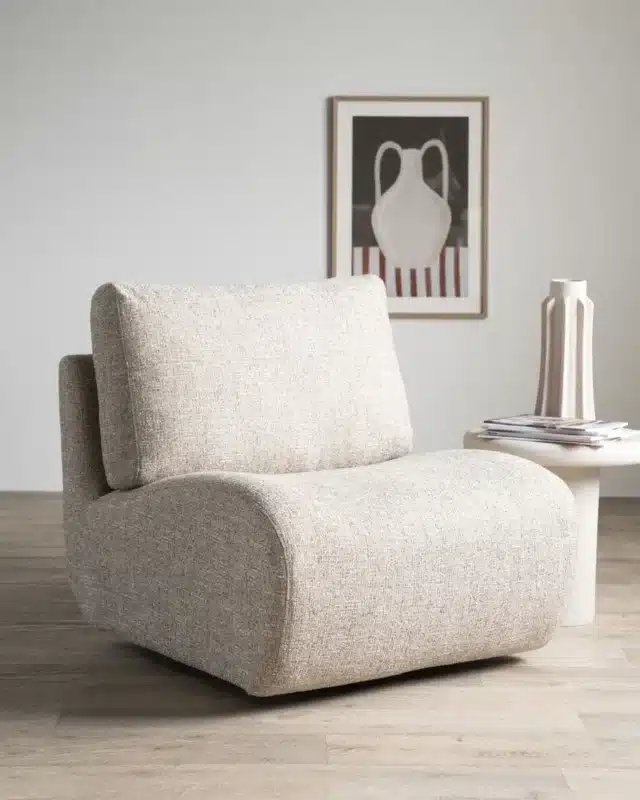 sfeerfoto Eleonora fauteuil Lucia taupe