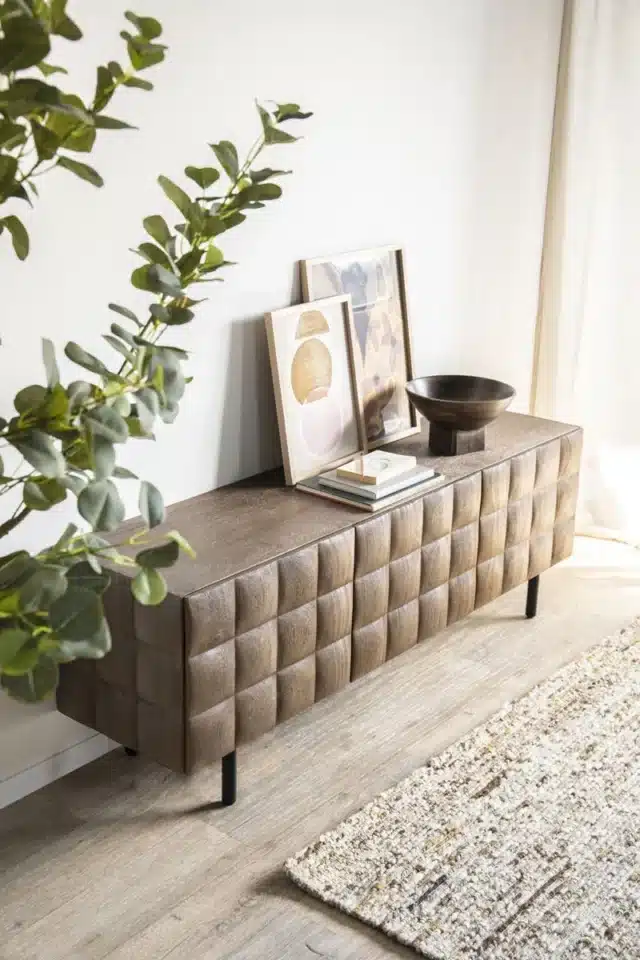 sfeerfoto Eleonora tv meubel Felix 160x41,5x54 cm mangohout