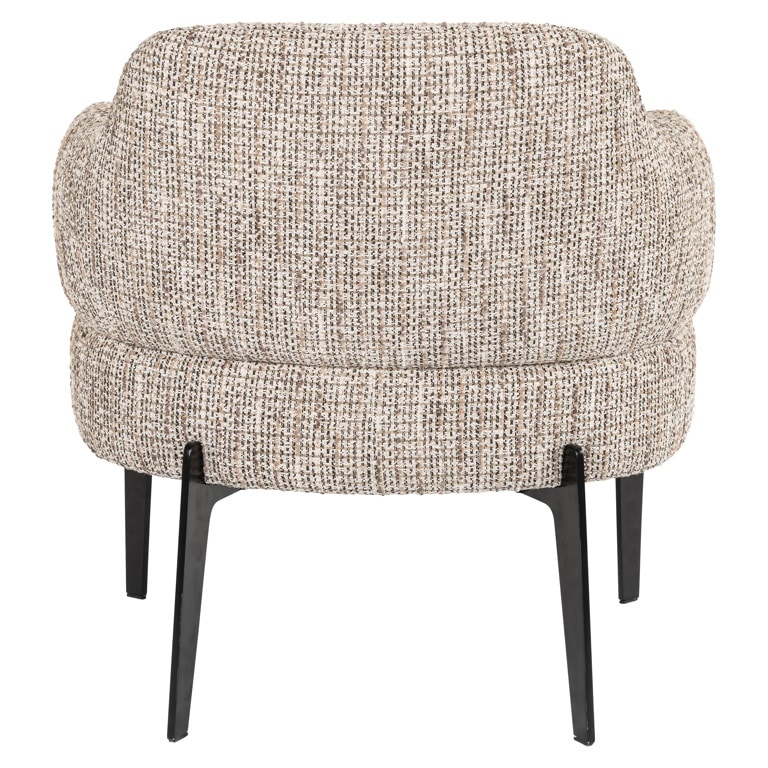Achterkant Richmond Interiors fauteuil Venus nature