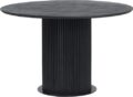 Eetkamertafel Ø120, Acacia Black - Congo Table Collection