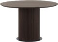 Eetkamertafel Ø120, Mango Dark Walnut - Congo Table Collection