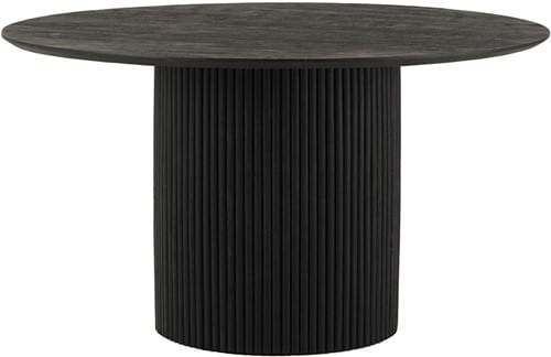 Eetkamertafel Ø140, Acacia Black - Congo Table Collection
