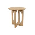 NijwieMySons Bijzettafel Ø50, H55, Acacia Groovy Natural - Zodiac Collection