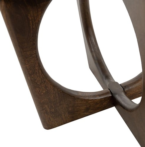Onderstel NijwieMySons Salontafel Ø60, H46, Mango Brown Walnut - Zodiac Collection