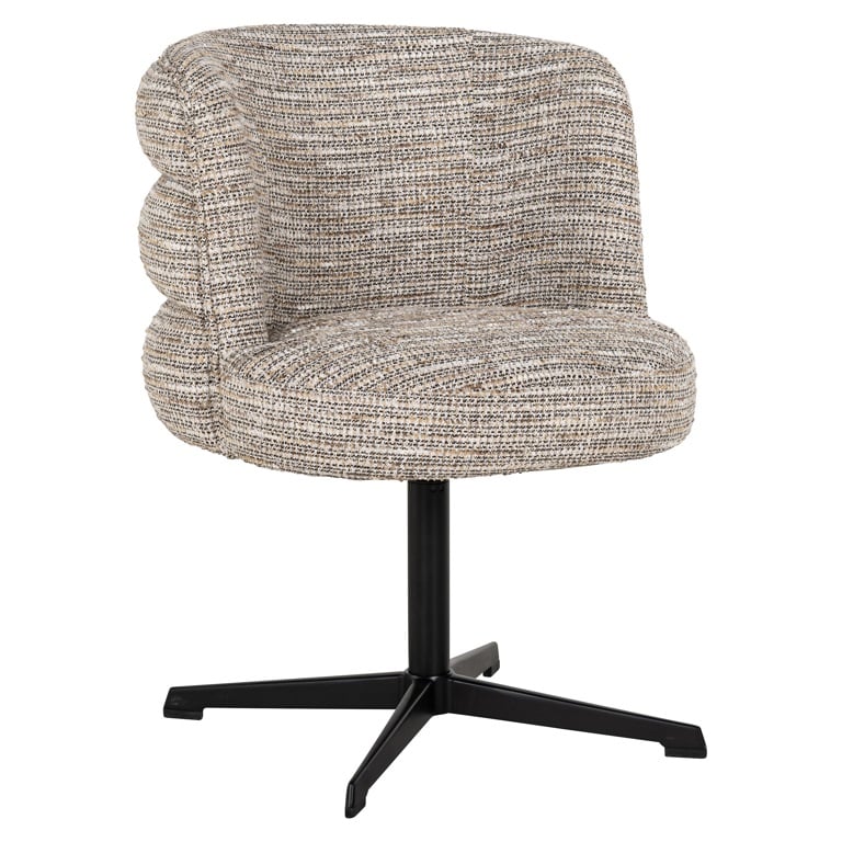Richmond interiors eetkamerstoel Chadwick draaibaar beige
