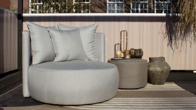 Urbansofa Ronde Poef Bellagio Urbansofa Ronde Poef Bellagio