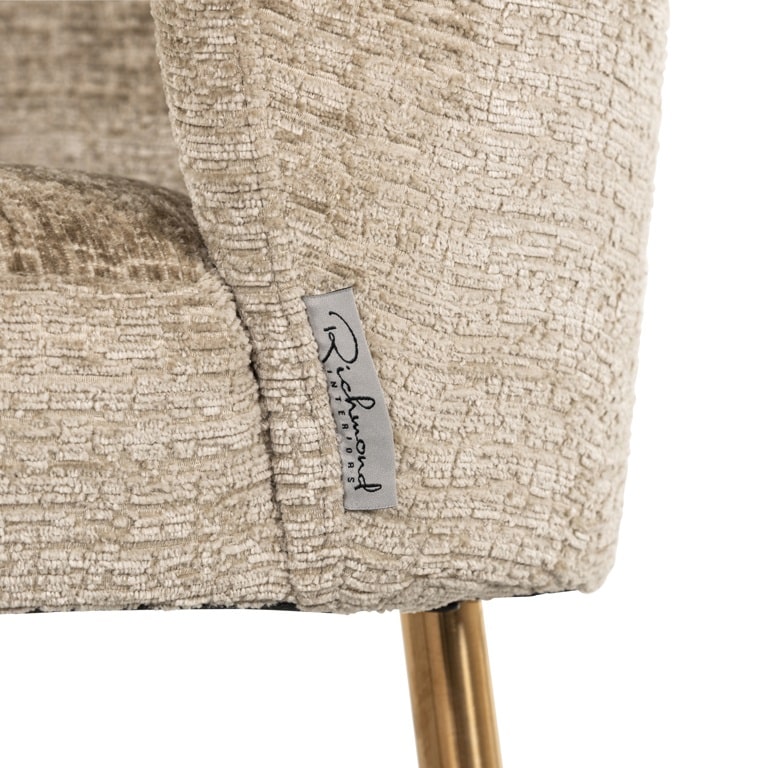detailfoto Richmond Interiors eetkamerstoel Cannon desert