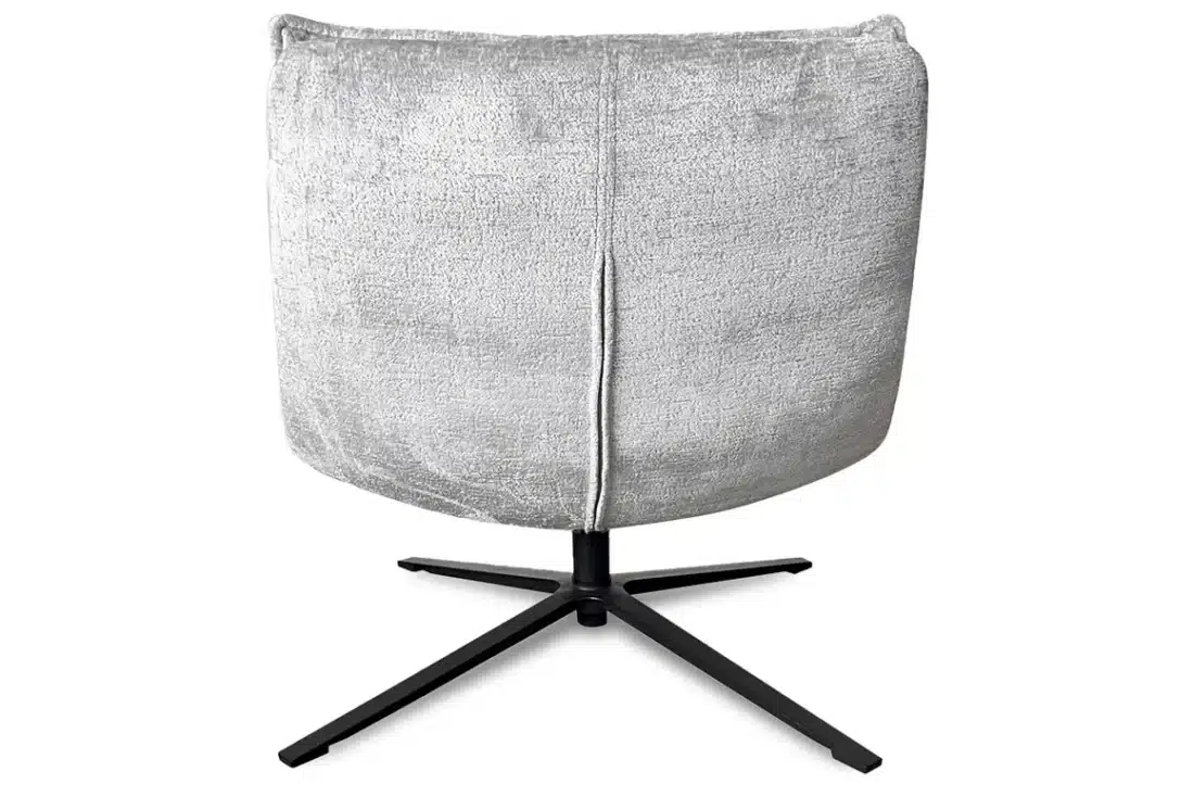 SHOWMODEL Tower Living fauteuil Venice lichtgrijs draaibaar