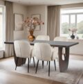 sfeerfoto NijwieMySons Eetkamertafel Mango Brown Walnut - Handai Table Collection