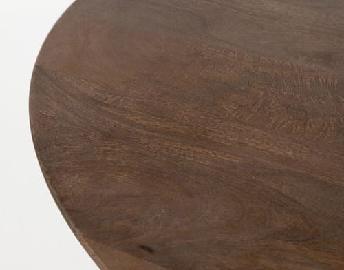 Blad NijwieMySons Bremen salontafel Ø70, H38, Mango Matt Walnut - Must Have Collection