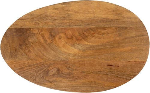 Blad NijwieMySons Hamburg salontafel ovaal 60, H32, Smooth Natural - Must Have Collection
