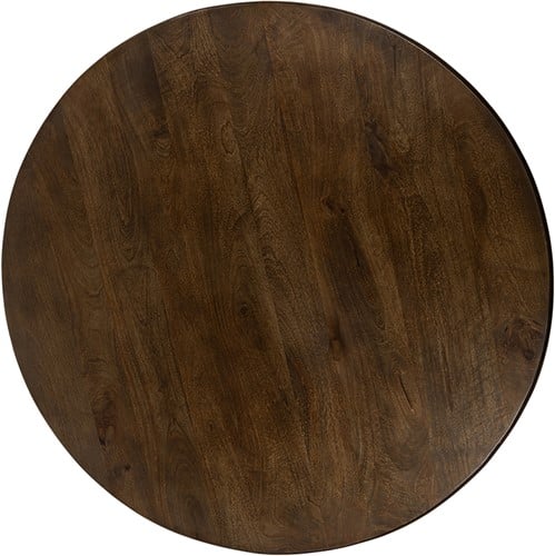 Blad NijwieMySons Salontafel Ø100, H40, Mango Brown Walnut - Jumbo Collection