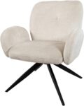 Bobby draaifauteuil 360 - Perfect Harmony - Ivory 02 - Unique Collection