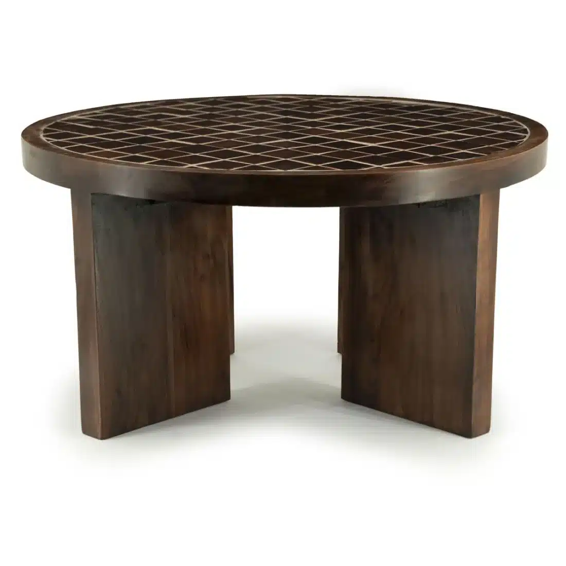 By-Boo salontafel TiledUp 70x70x35 cm keramiek