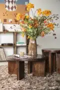 By-Boo salontafel TiledUp 70x70x35 cm keramiek