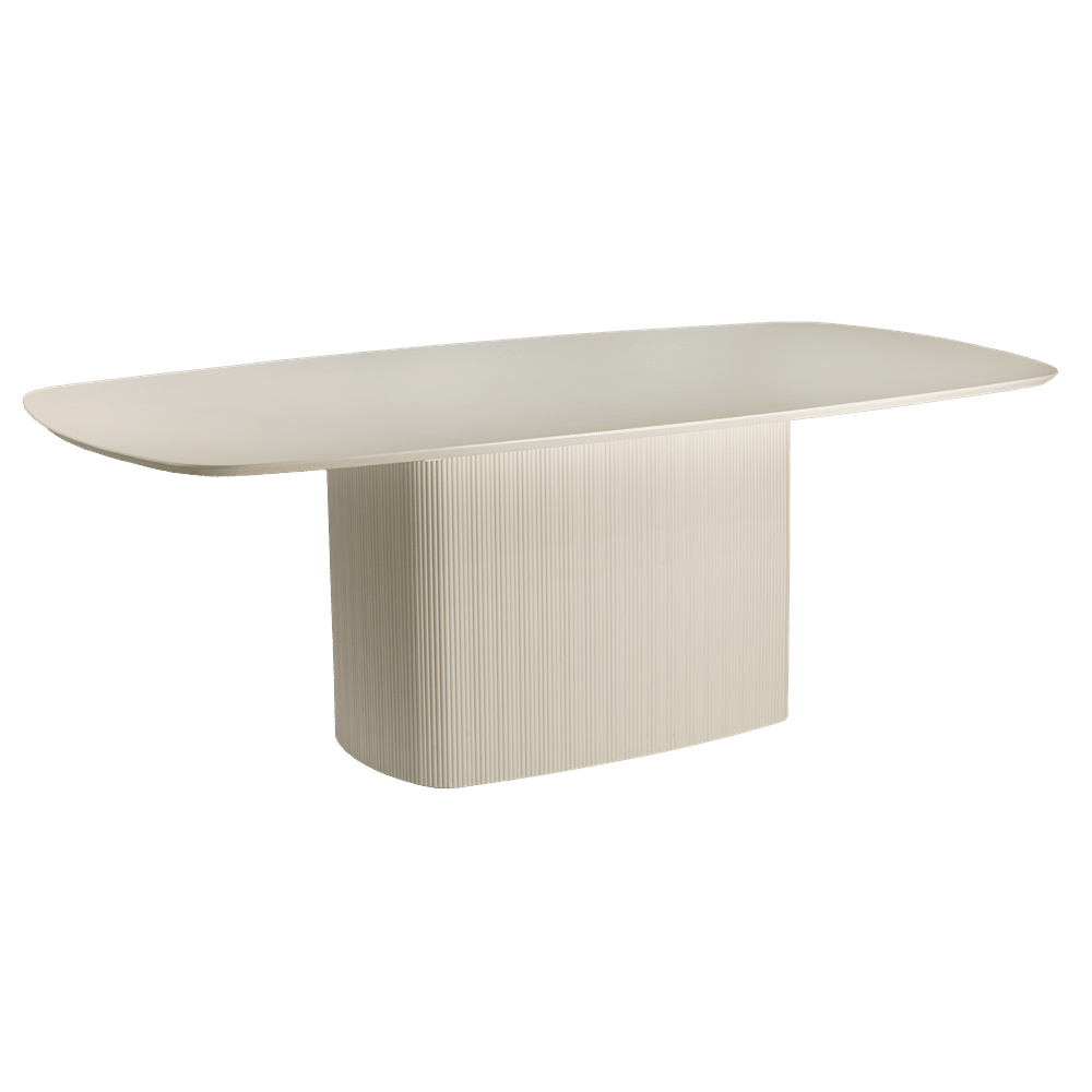 Tower Living eettafel Corbetta mangohout stone finish