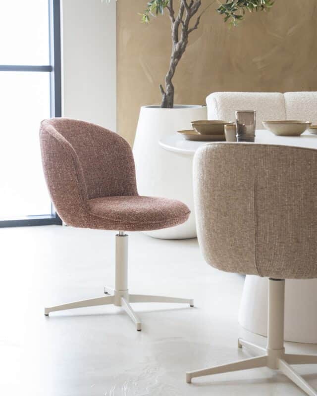 Eleonora eetkamerstoel Molly rood