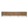 Eleonora tv meubel Jake 264x47x50 cm eiken bruin