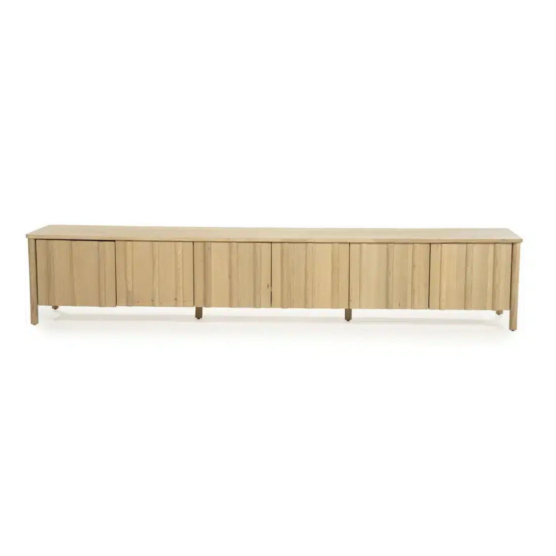 Eleonora tv meubel Jake 264x47x50 cm eiken naturel