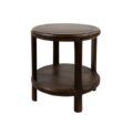 NijwieMySons Bijzettafel Ø50, H50, Mango Brown Walnut - Jumbo Collection