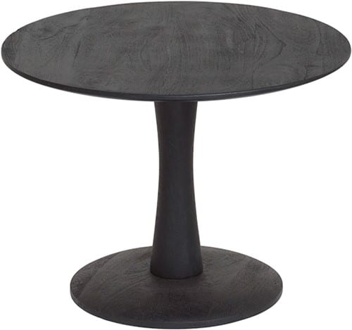 NijwieMySons Bijzettafel Ø60, laag, Black - Flare Furniture