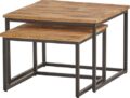 NijwieMySons Cuba vierkante salontafel, set van 2, medium - Best Seller Collection