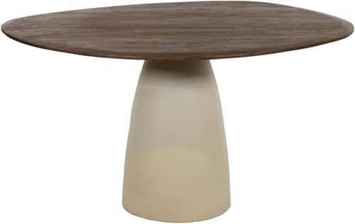 NijwieMySons Eetkamertafel 140, Mango Malaga Brown - Cornetto Collection