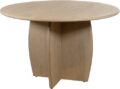 NijwieMySons Eetkamertafel Ø120, Acacia Weathered Wood - Durban Table Collection
