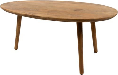 NijwieMySons Hamburg salontafel ovaal 98, H42, Smooth Natural - Must Have Collection
