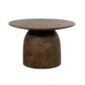 NijwieMySons Karl salontafel Ø60, H40, Mango Matt Walnut - Couture Collection