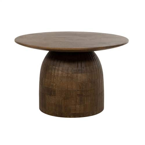 NijwieMySons Karl salontafel Ø60, H40, Mango Matt Walnut - Couture Collection