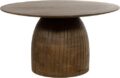 NijwieMySons Karl salontafel Ø80, H45, Mango Matt Walnut - Couture Collection