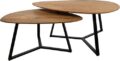 NijwieMySons Keulen salontafel organisch, set van 2, Smooth Natural - Must Have Collection