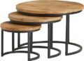 NijwieMySons Natural Enzo salontafel. set van 3 - Best Seller Collection