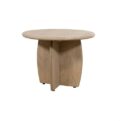 NijwieMySons Salontafel Ø60, H45, Acacia Weathered Wood - Durban Table Collection