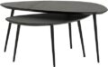 NijwieMySons Salontafel, set van 2, organisch, Black - Flare Furniture