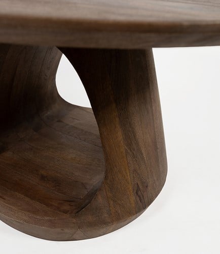 Onderstel NijwieMySons Bremen salontafel Ø60, H45, Mango Matt Walnut - Must Have Collection