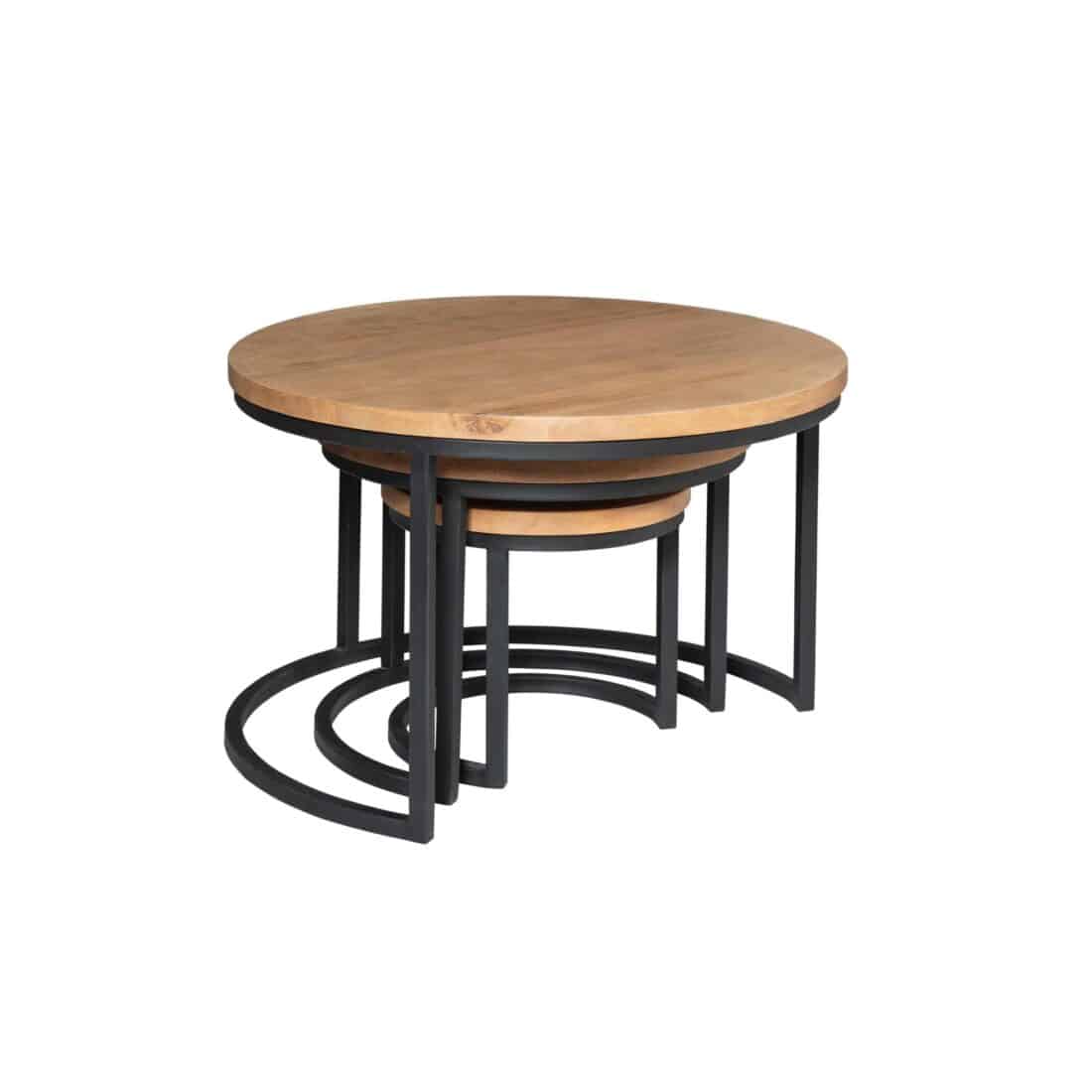 Starfurn Salontafel Denver 70 Cm Set Van 3