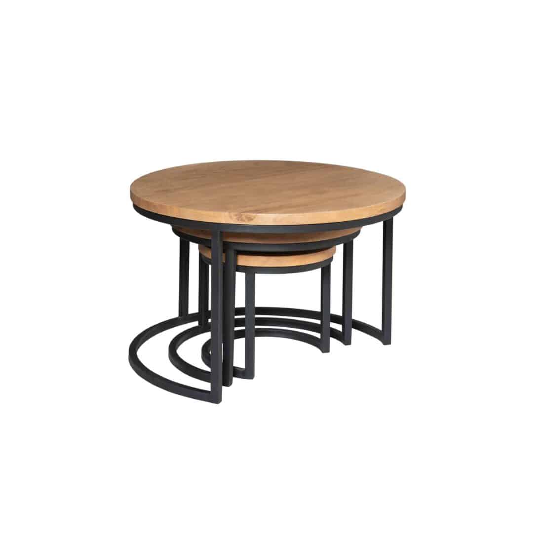 Starfurn Salontafel Denver 70 Cm Set Van 3