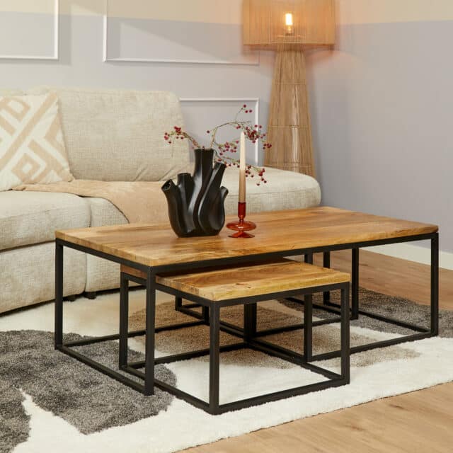 Starfurn Salontafel Denver 120 Cm Set Van 3