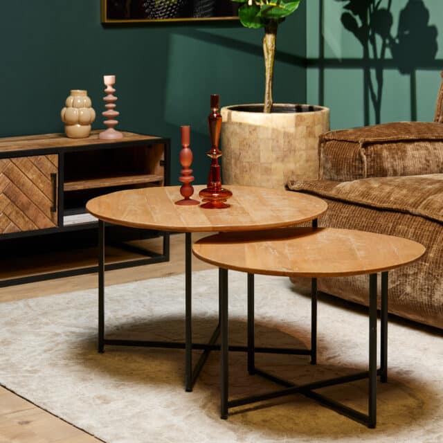 Starfurn Salontafel Arlington 70 Cm Set Van 2
