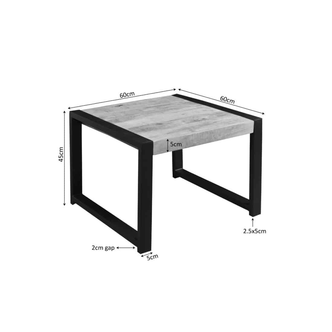 Starfurn Bijzettafel Boaz 60 Cm