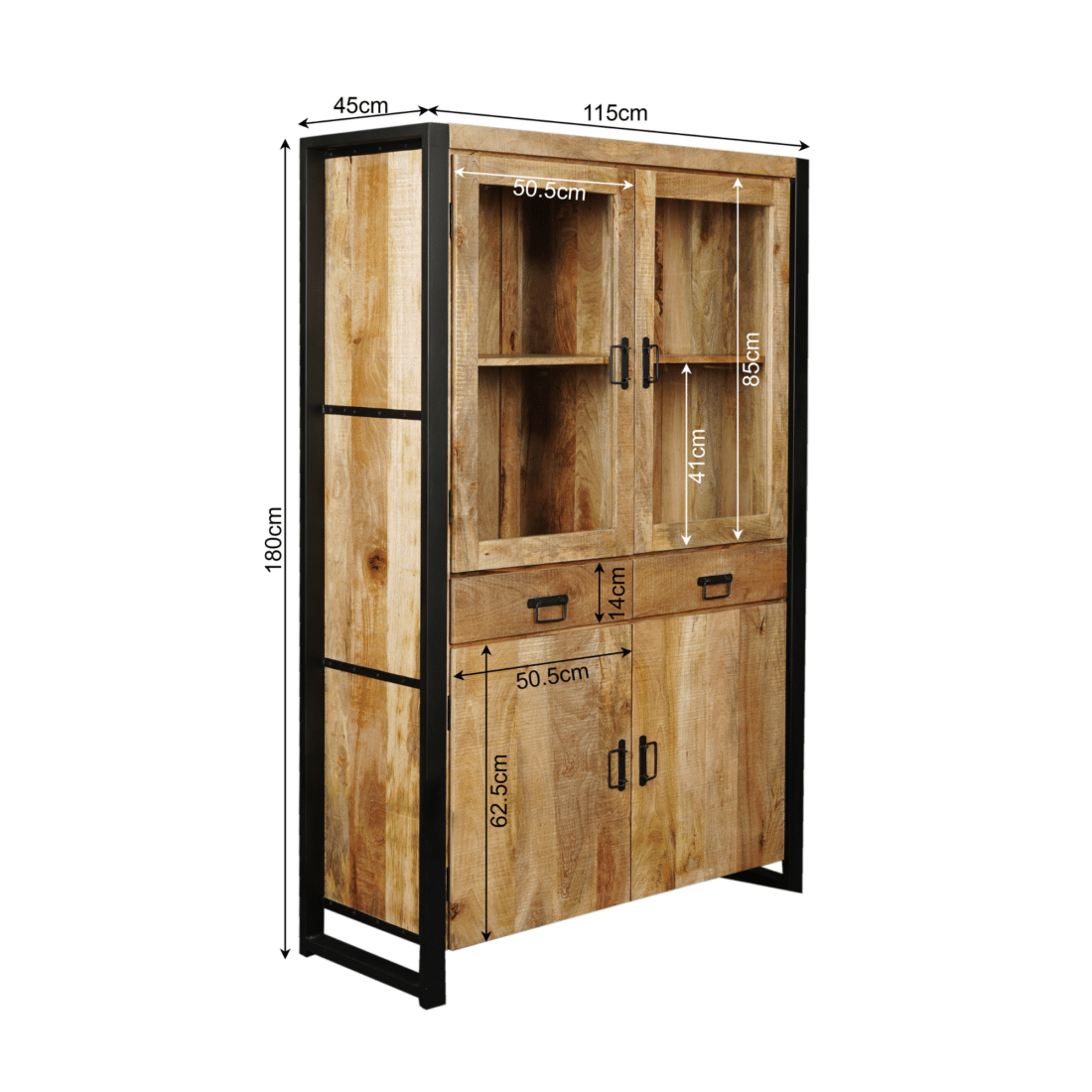 Starfurn Vitrinekast Boaz 115 Cm