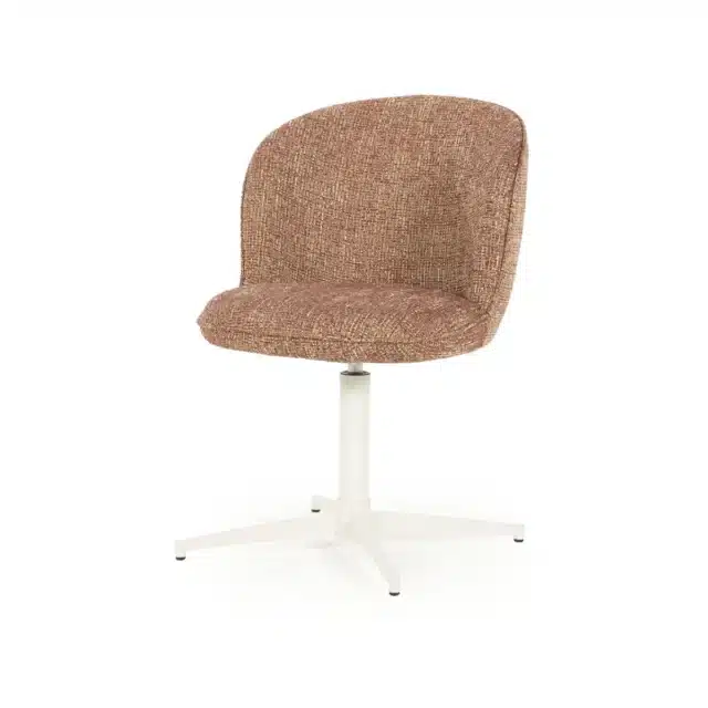 Voorkant Eleonora eetkamerstoel Molly beige
