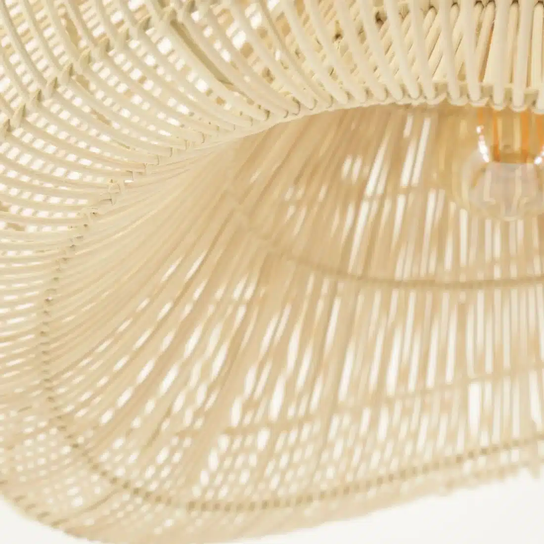 detailfoto By-Boo hanglamp 54x52,5x30,5 cm Lunar naturel