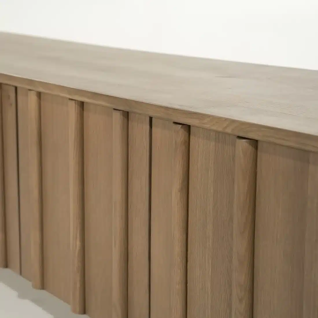 Eleonora Tv Meubel Jake 264x47x50 Cm Eiken Bruin