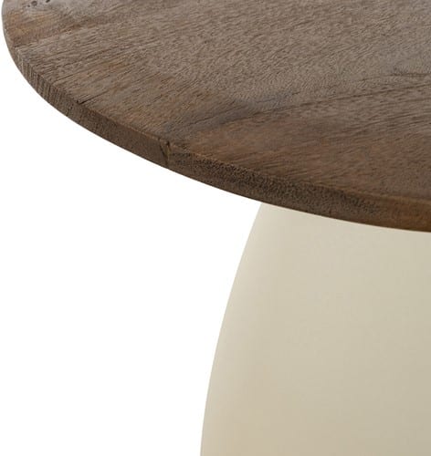 detailfoto Nijwie MySons Bijzettafel organisch 50, H50, Mango Malaga Brown - Cornetto Collection