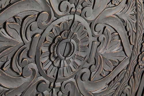 Nijwiemysons 2 Deurs Kast 8211 Carving Collection