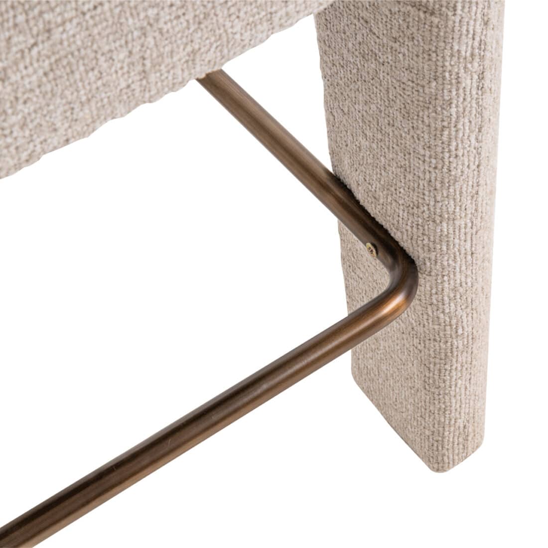 Richmond Interiors barstoel Belle met arm biscotti